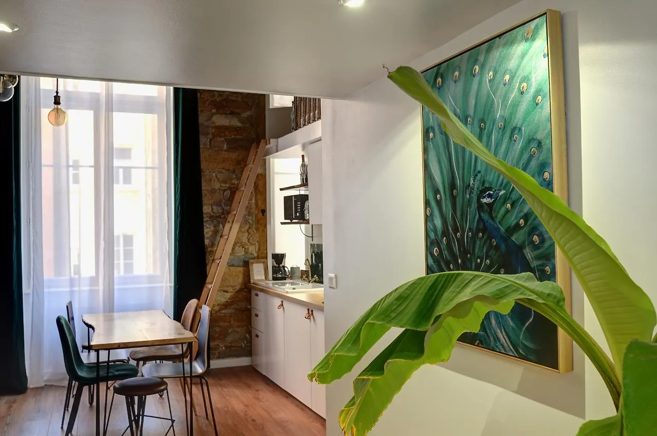 Appartement La Casa Jungle Bed&Spa - Pentes de la Croix Rousse Lyon